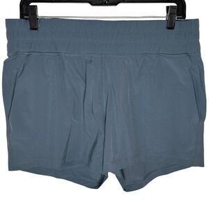 Free Fly Pull On Athletic Shorts Blue Women's Size Large Lightweight Outdoor